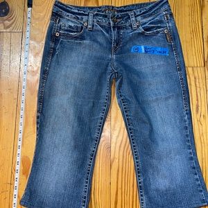 silver jeans womens capris lola